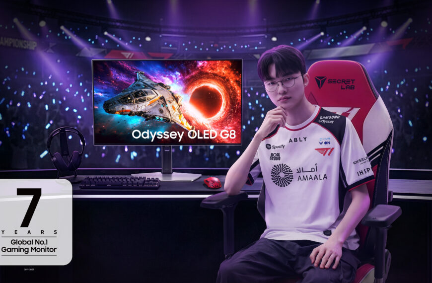 Samsung Retains Global Gaming Monitor Crown for Seventh Year