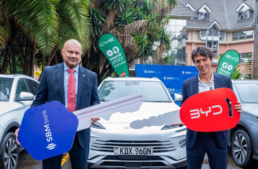 SBM Bank and Avenue Leasing Drive Kenya’s Green Mobility Shift with BYD Plug-in Hybrid Fleet