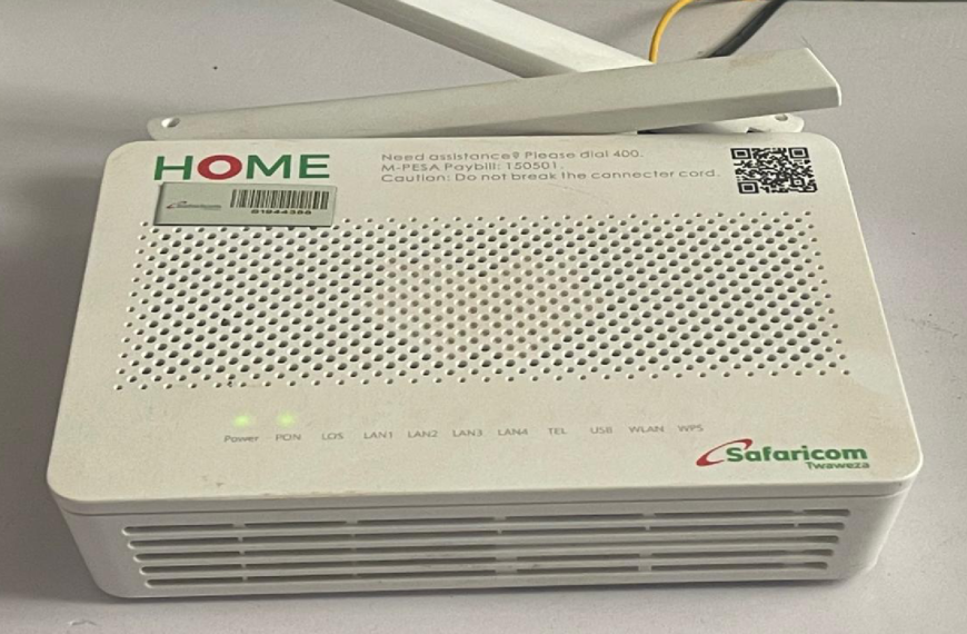 Safaricom Increases Home Fibre Speeds to Power Smart Living