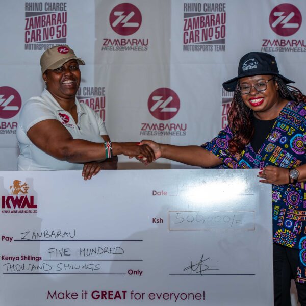 KWAL Boosts Water Conservation Efforts with KES 500,000 Rhino Charge Sponsorship