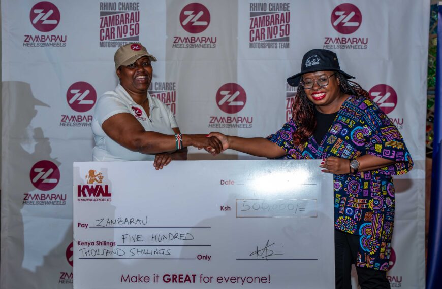 KWAL Boosts Water Conservation Efforts with KES 500,000 Rhino Charge Sponsorship