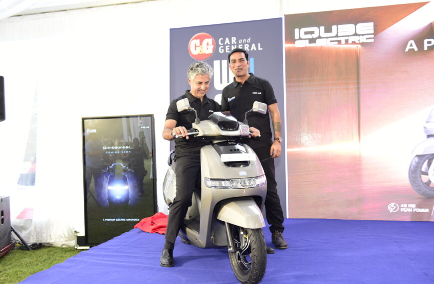 TVS Motor Enters Kenya’s Electric Mobility Market with iQube Scooter