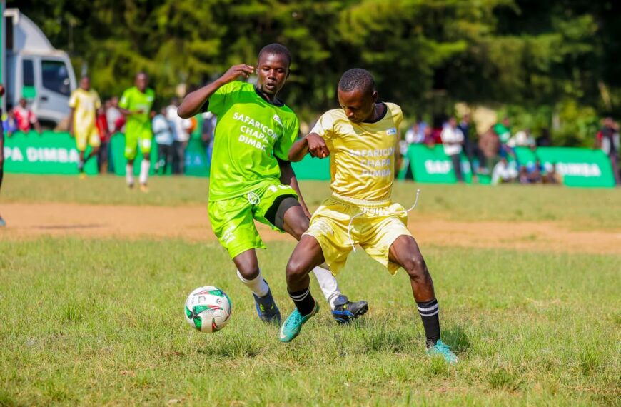 Eight Teams Set for Safaricom Chapa Dimba Western Finals