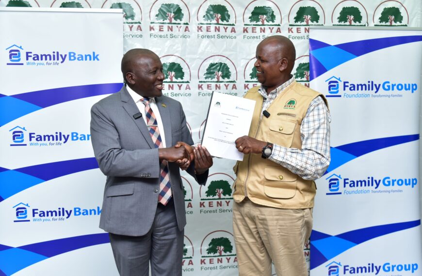 Family Group Foundation and KFS Partner on One-Million Tree Nursery Project