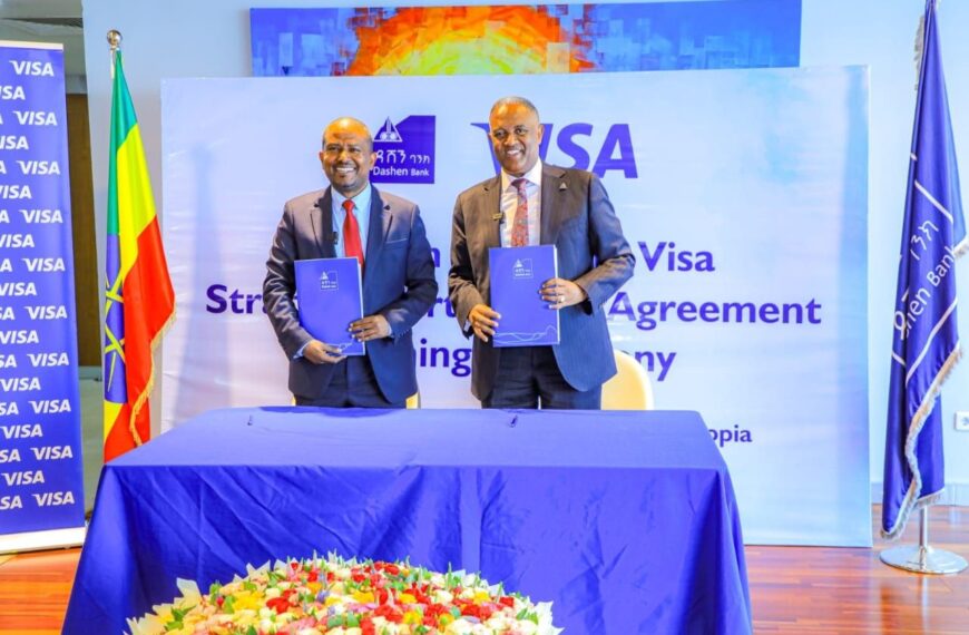 Dashen Bank Partners With Visa to Expand Digital Payments