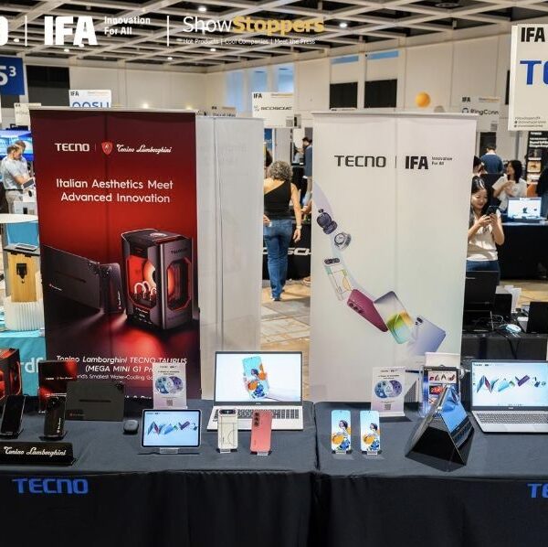 TECNO Unveils 0mm Bezelless Concept Phone at IFA ShowStoppers 2026