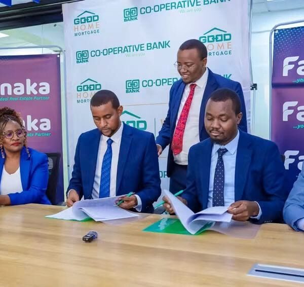 Co-op Bank, Fanaka Real Estate Partner to Expand Access to Land and Homeownership