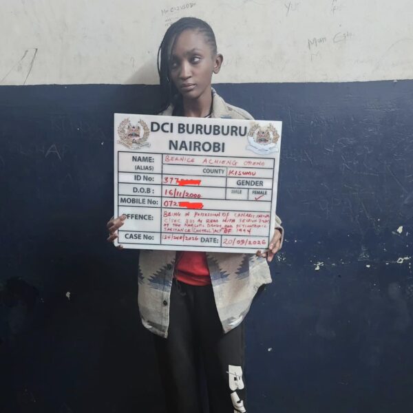 Woman Arrested for Allegedly Smuggling Bhang to Lover in Police Custody
