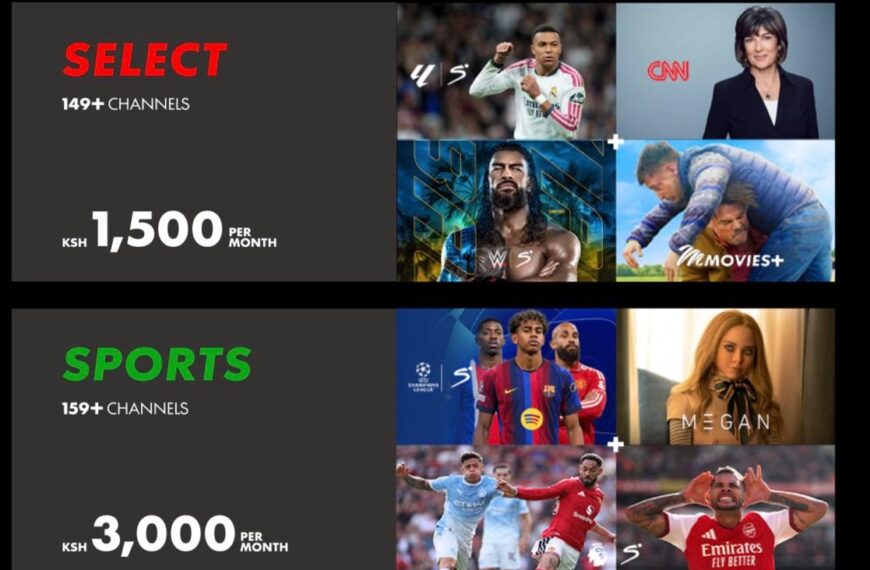 DStv Unveils New Packages as Prices Start at KSh750