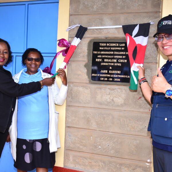LG, KFHI Hand Over KES 2M Community Projects in Nandi, Makueni