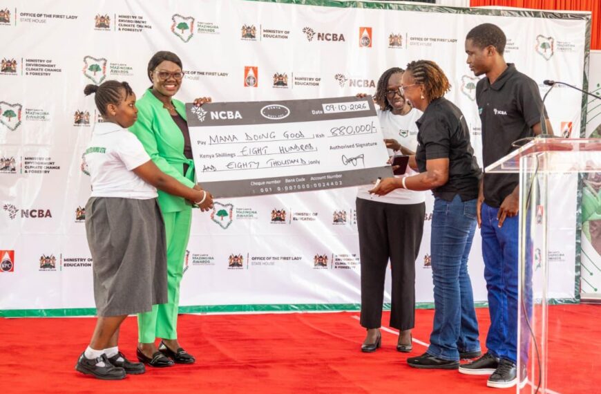 NCBA Plants Over 2 Million Trees, Backs Youth Climate Action Through Mazingira Awards