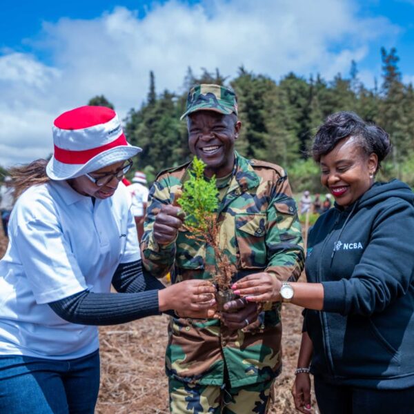 Swissport Kenya, NCBA Partner to Grow 10,000 Trees for Climate Action