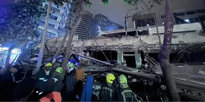 Building That Was Formerly Club Avenida Collapse, Four Injured